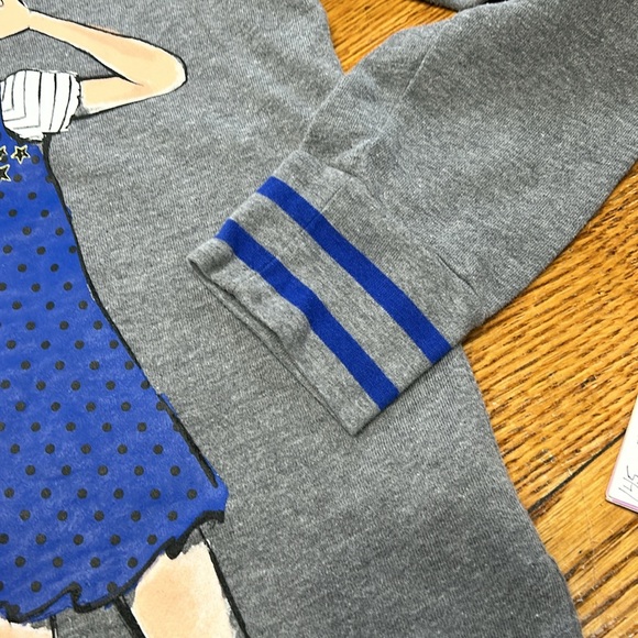 Justice brand girls plus size 18 long sleeve tee. Cute Besties girl. - Picture 4 of 12